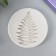 Mold Silicon "Fern sheet" 5.5x5.5x0.8 cm