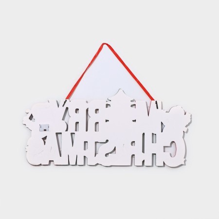 Decorative luminous jewelry (suspension) "Merry Christmas" 19x41 cm-5