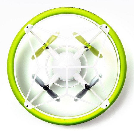 Bamper mini radio -controlled "drone", green color-1
