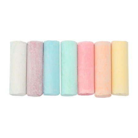 Core -colored crayons for asphalt 7 pieces "Fantasy", cylinder, calligrata top, thickened-1