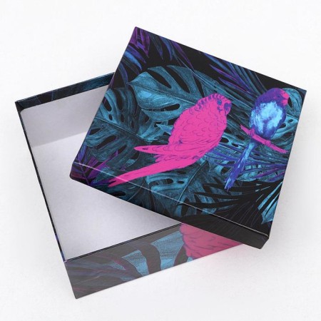 A set of boxes 10 in 1 "Neon", 25.5 x 25.5 x 13 - 7 x 7 x 4 cm-2