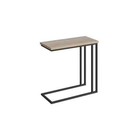 Table Journal olon LDSP 700*320*680 chipper Egger: oak bardolino gray/frame metal color: black 1