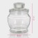 Glass jar for spices of the Kalipso Dolyan, 200 ml, 10 × 8 cm
