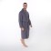 Male robe "Bann", graphite color, size 58