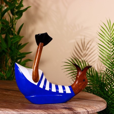 Standing for a bottle "Duck in the blue" tree 25x10x20 cm-1