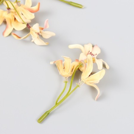Flowers for decorating "Lilenik" vanilla 8.5 cm-1