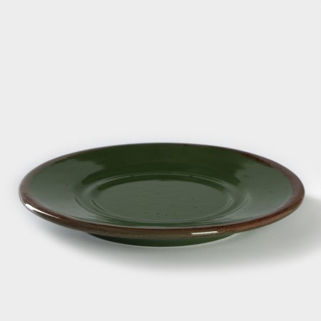 Smak Porcelain Punto Verde, D = 15 cm, green color-1