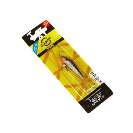 Balancir Lucky John Fin 5 + tee, 7 cm, color 13h blister-6