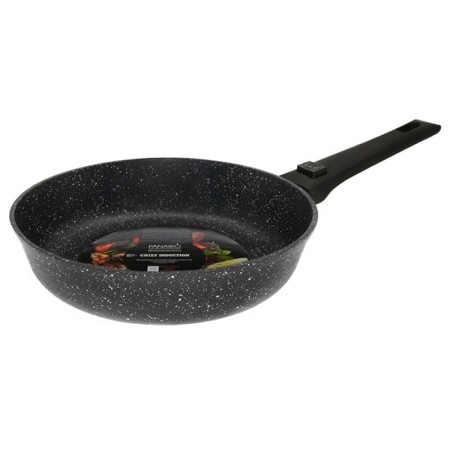 The frying pan is deep Panairo Chief Induction, induction, the removable handle of Soft-Touch, D = 24 cm