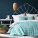 Jerry set: a cover of 160 x 220 cm, pillowcases 40 x 40 cm - 2 pcs, blue