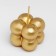 Figure candle "Babble" Small Cube, 3.5x3.5x3.5 cm, gold