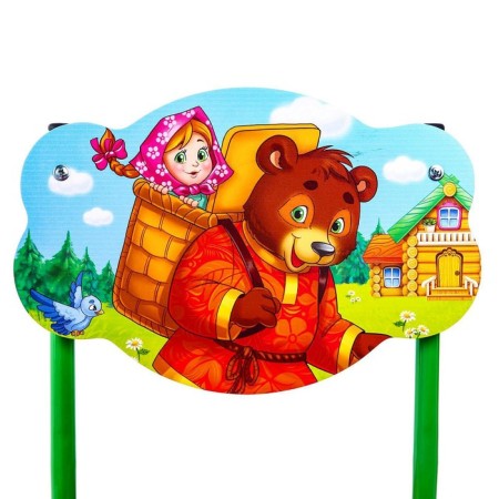 Children's chair "Masha and the bear", adjustable-1