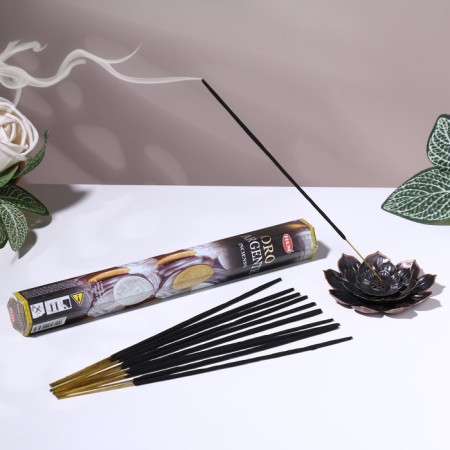 Incense hem "Gold & Silver. Gold and silver", 20 wands in packaging, hexagon