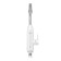 Edisson Cora 3000 water heater, flow, 3000 watts, white