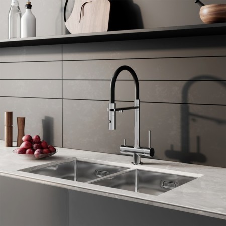 IDDIS ACE kitchen mixer, with filter and flexible pour, chrome-6