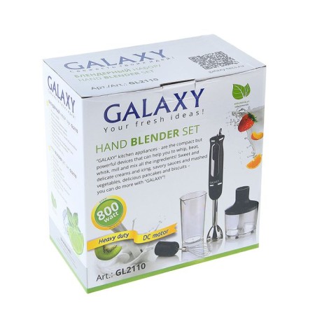 Galaxy Gl 2110 Bleader, Immersh, 800 W, 0.86 L, 2 speeds, black-3