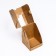 Packaging for one cupcake with a window, craft, 12.5 x 9.5 x 9.5 cm