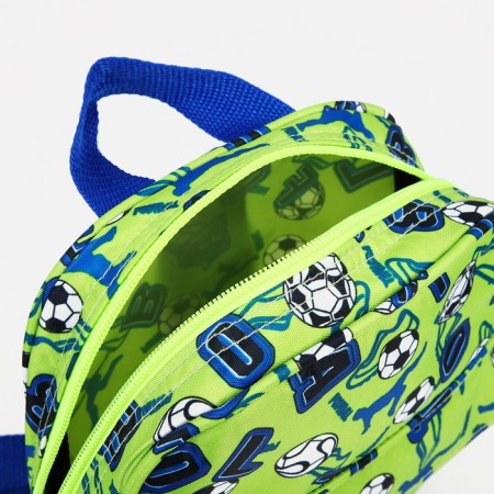 Baby backpack on zipper, external pocket, lightning color-7