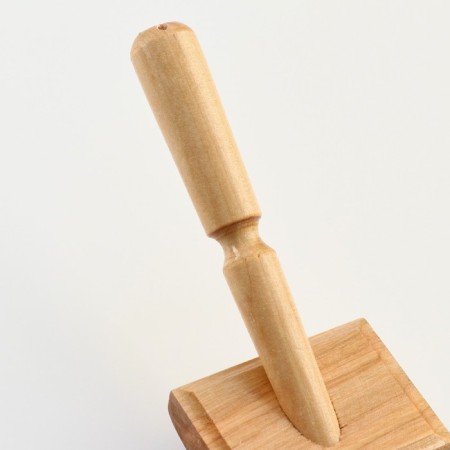 Brush - wooden packet with drops, base 60 x 50 mm-3