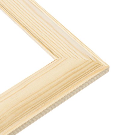 Frame for paintings (mirrors) wood 18*24 cm profile 37*18 mm No. 3-01 Emma unpainted calligrata 1049395-3
