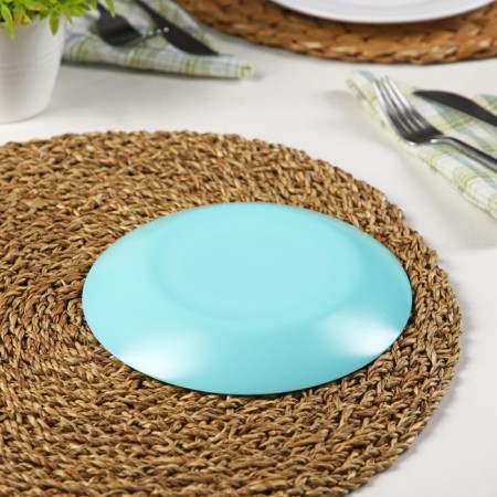 Dessert plate Lillie Turquoise, D = 18 cm, blue color-2