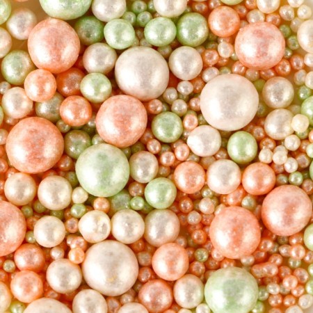 Confectionery sprinkling "Delicate shine": powder, mint, snow -white, 50 g-2