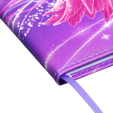 Universal Diary Grade 1-11, 48 sheets "Fairy", hard cover of artificial leather, lies, universal cheat sheet, block 80 g/m2-2