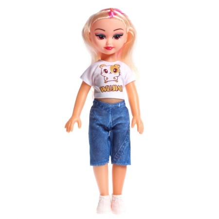 Doll "Dasha" in summer clothes, with sound effects, mix-2