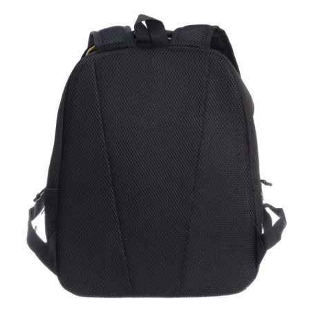School backpack, 38 x 29 x 16 cm, Grizzly, ergonomic back, black-5