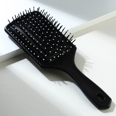 Rectangular massage comb “girls can do everything” 23.4 x 7.6 cm-1