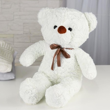 Soft toy "Bear", 65 cm, white color
