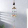 Wind Music Metal "Eagle owl on a branch" from the evil eye 5 bells 44x8x8 cm