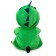 Soft toy "Baby Baby. Dinosaurus ", in overalls, 19 cm
