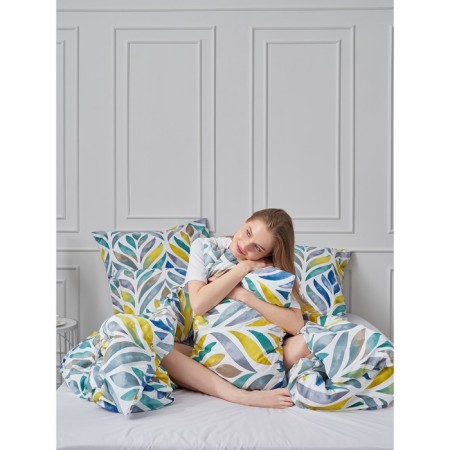 Bed linen 1.5 joint venture, size 150x214 cm, 143x215 cm, 70x70 cm - 2 pcs-13