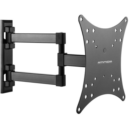 ARM Media Mars-4 TV, up to 20 kg, 20-43 ", wall-mounted, turn and slope, black-3