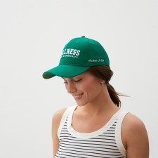 Кепка женская с вышивкой MIST Wellness, зеленый, р. 56-58