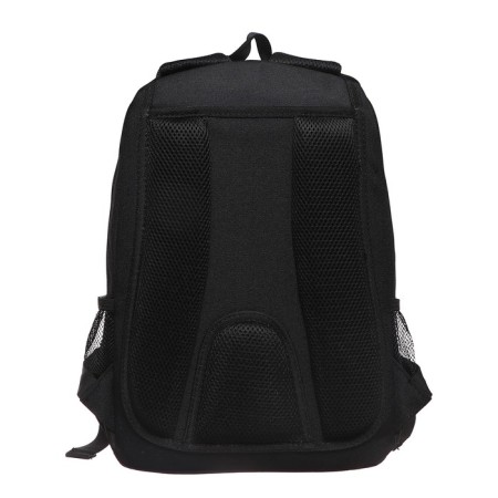 School backpack, 40 x 25 x 13 cm, Grizzly, ergonomic back, laptop department, black-5