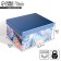 Gift folding box, packaging, Tropical, 31.2 x 25.6 x 16.1 cm