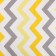 Flanelic zigzag diamond, size 75x120 cm, yellow, 170 g/m, cotton 100%
