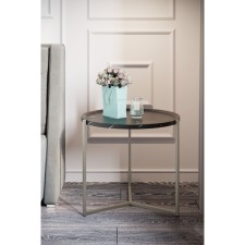 Bruno's table, 575 × 757 × 500 mm, black marble color