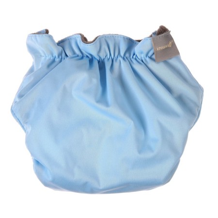 Panties-scammer, reusable, carbon-bamboo fabric, blue color, from 0-36 months.-1