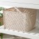 Storage basket "Book", 35 × 29 × 22.5 cm, beige color