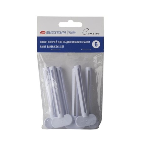 A set of keys for squeezing paint, 6 pcs, ZHK "Sonnet", plastic-1