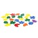 Lacing "Funny figures" under the valve, 24 pcs., According to Montessori Methods