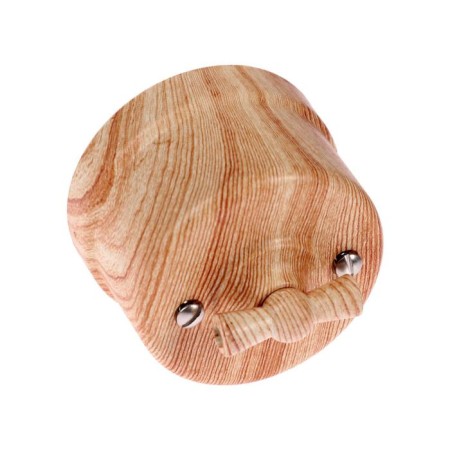 Bironi switch, 1 key, passing, plastic, retro, pine color