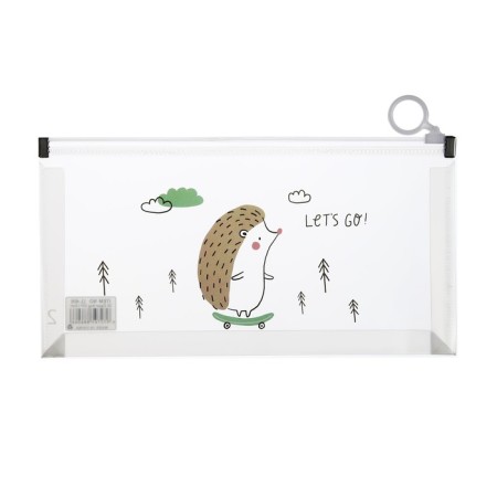 Lightning folder A6, 180 MKR format, with a drawing "Beasts on a skateboard and snowboarding", mix-4