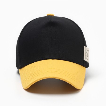 Children's cap KAFTAN R.52-54 black/yellow-5