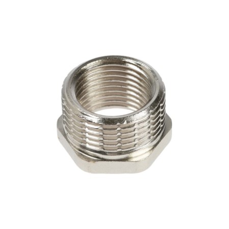 Futorka RTP, 3/4 "x 1/2", outer/internal thread, nickel -plated brass, euroslot-1