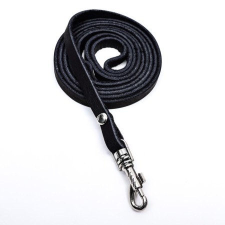 Leather leather single -layer, 1.47 m x 0.8 cm, black-1