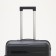 Middle suitcase 24 ", lightning department, code castle, 4 wheels, dark gray color